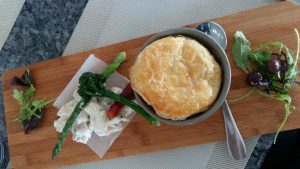 Chicken Pot Pie, Botany Cafe at The President
