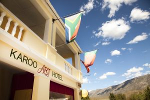 exterior flag karoo art hotel sonia cabano blog eatdrinkcapetown